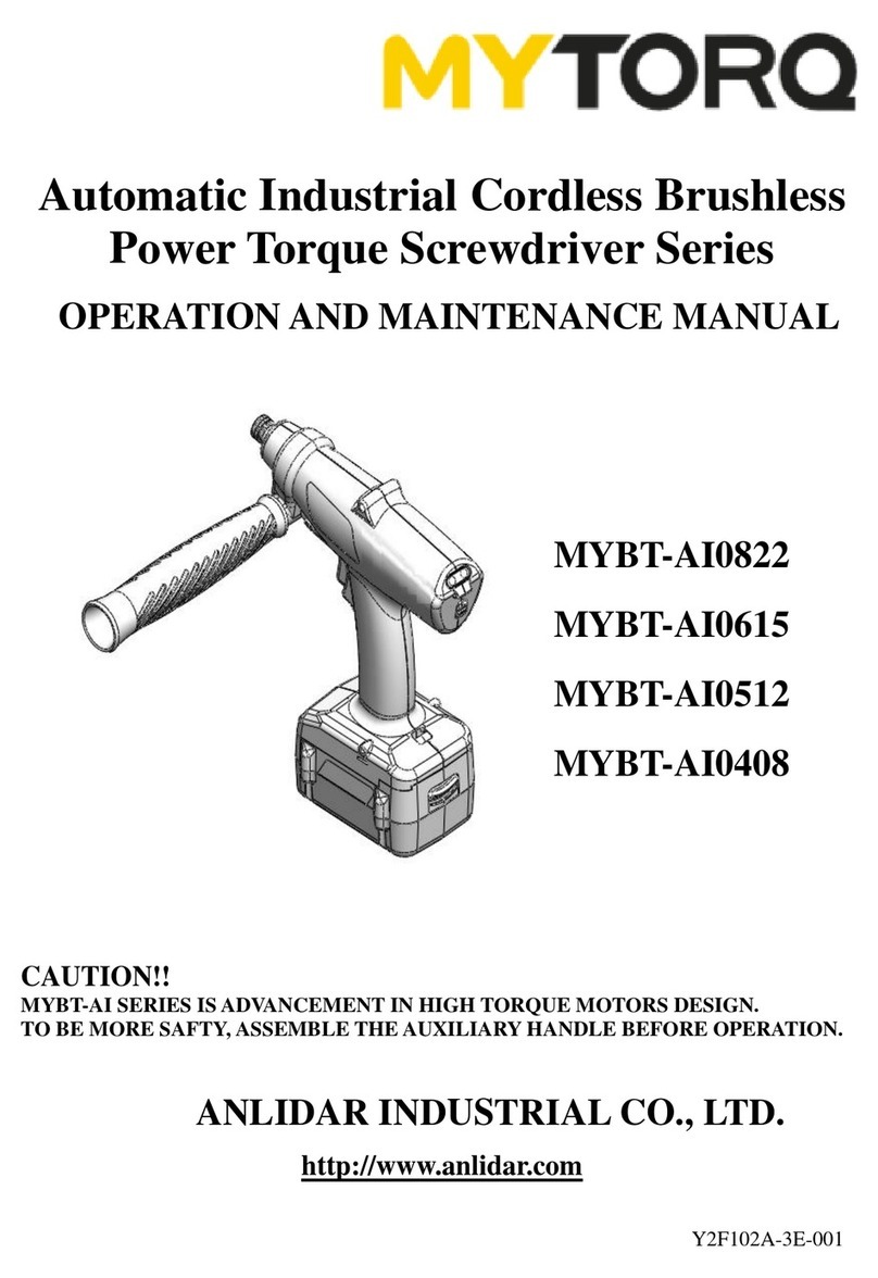 MYTORQ MYBT-AI0822 User manual MYTORQ MYBT-AI0822 User manual