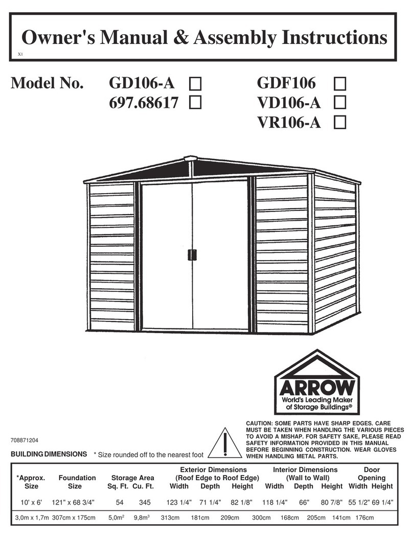 Arrow GD106-A Use and care manual