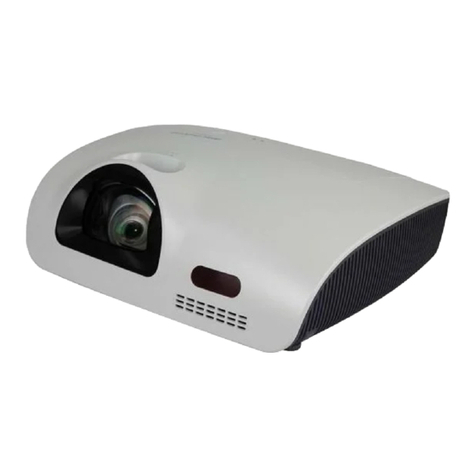 Ask Proxima S3307W User manual