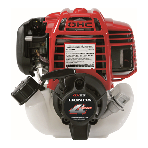 Honda GX25NTT3 owner's manual