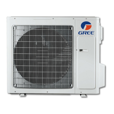 Gree livo+ LIVS30HP230V1BO User manual