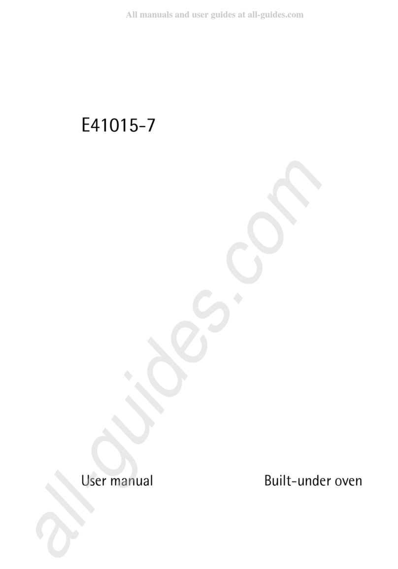 AEG E41015-7 User manual