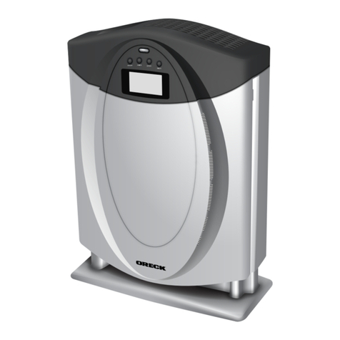Oreck AIRH1Q2PK User manual