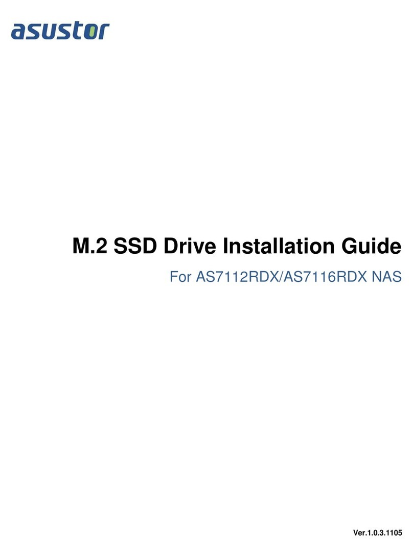 ASUSTOR AS7116RDX User manual