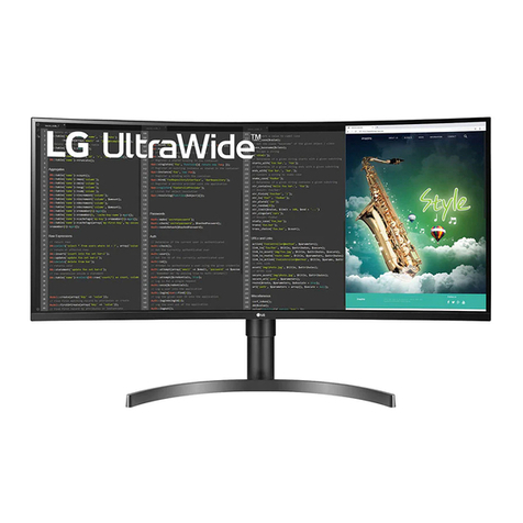 LG 35WN65C-B User manual