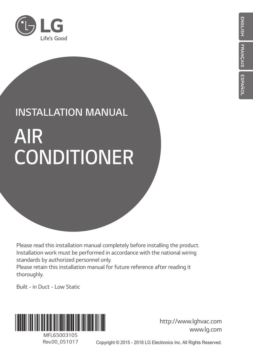 LG ARNU073 B3G4 installation manual