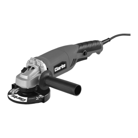 Clarke CAG800B Installation and operation manual