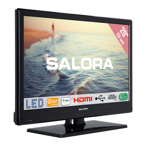 Salora 20HDB5005 User manual Salora 20HDB5005 User manual