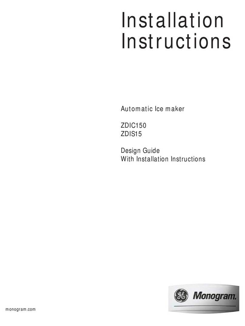 Monogram ZDIS15 Design guide with installation instructions