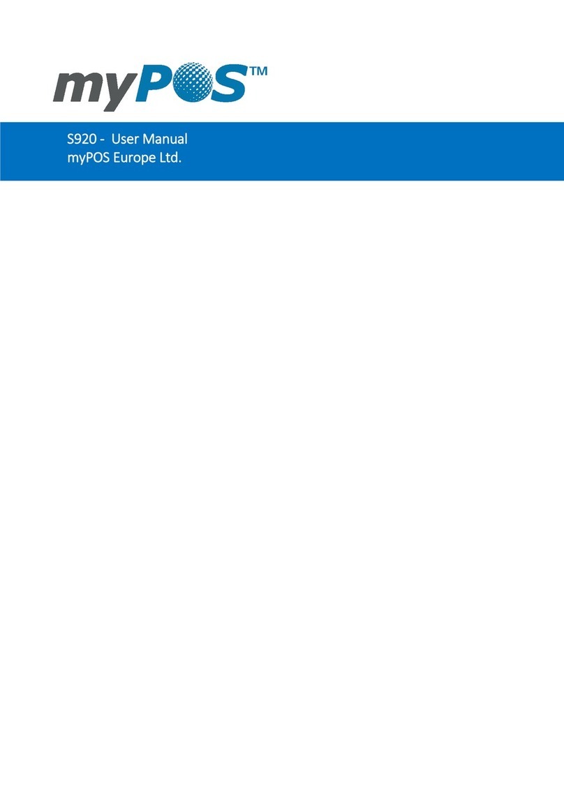 myPOS S9514 User manual