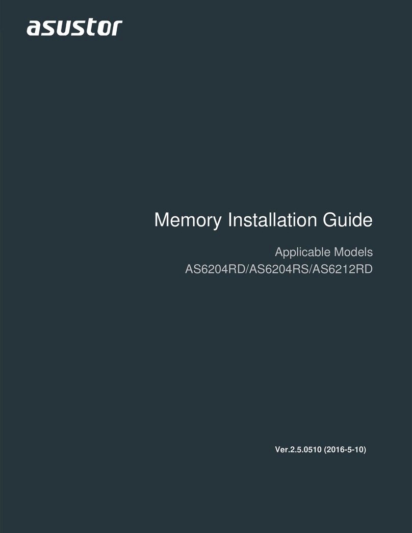 ASUSTOR AS6204RD User manual
