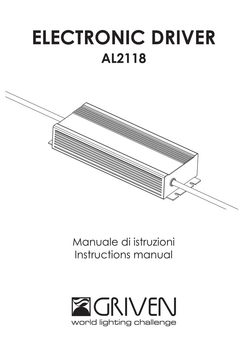 Griven AL2118 instruction manual