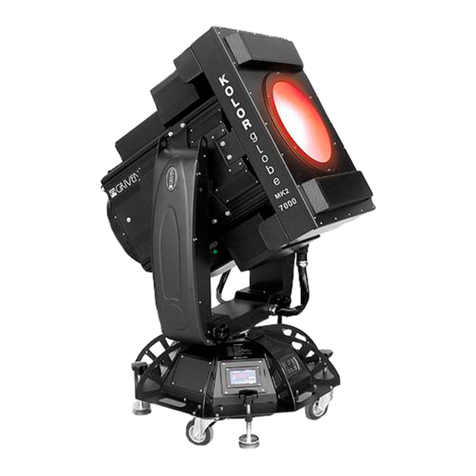 Griven KOLORGLOBE MK2 7000 instruction manual