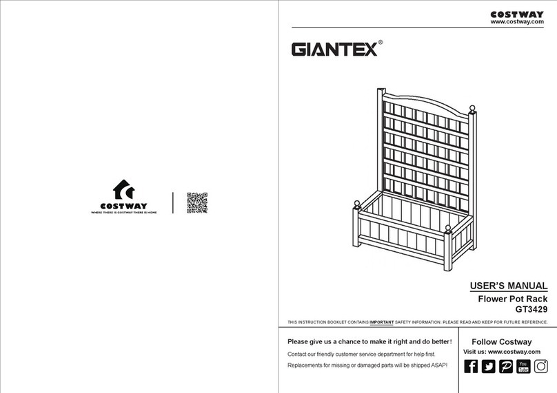 Costway GT3429 User manual Costway GT3429 User manual