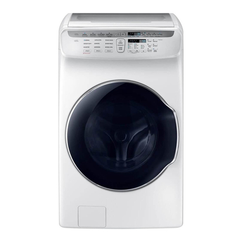 Samsung FLEXWASH WV55M9600A SERIES user manual