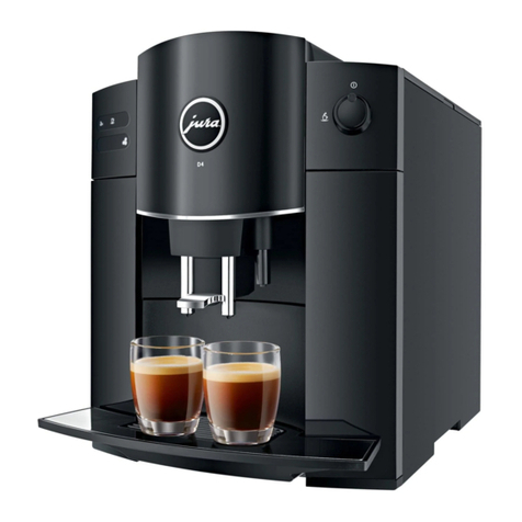 Jura D4 Quick reference guide