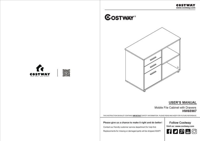 Costway HW65987 User manual Costway HW65987 User manual