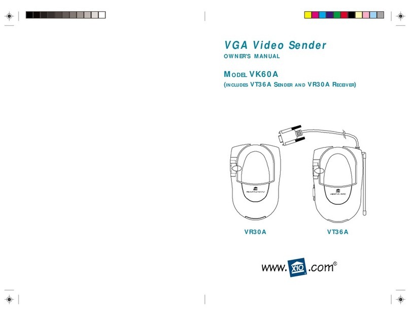 X10 VK60A User manual