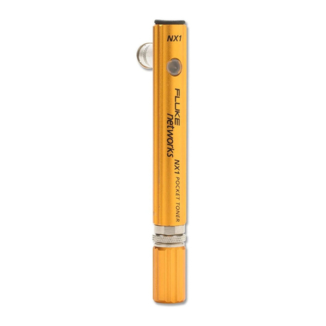 Fluke NX1 Pocket Toner User manual