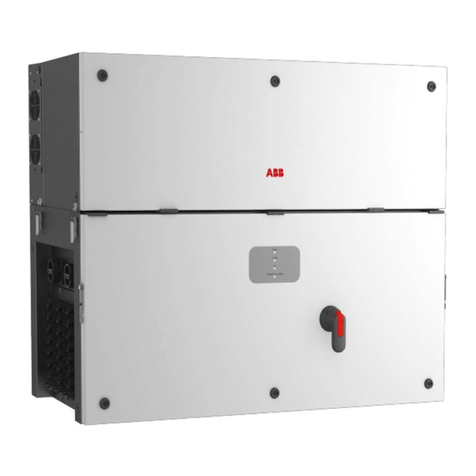 ABB PVS-100-TL-B-SY2 User manual ABB PVS-100-TL-B-SY2 User manual