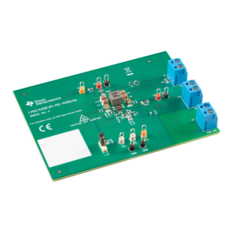 Texas Instruments LM61460-Q1 EVM User manual