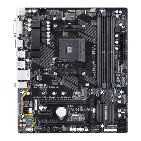 GIGA-BYTE TECHNOLOGY GA-AB350M-DS3H User manual