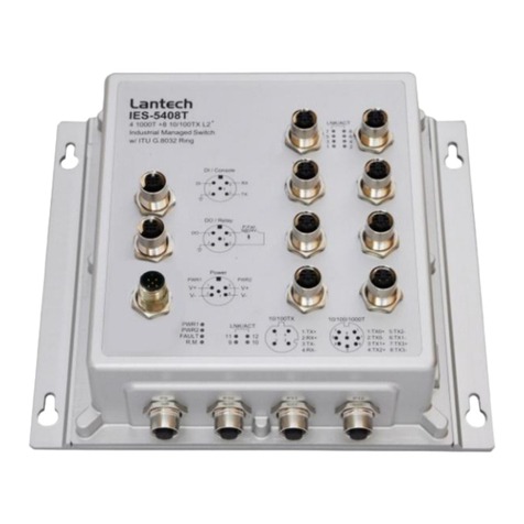 Lantech IPES-5408T-43 User manual