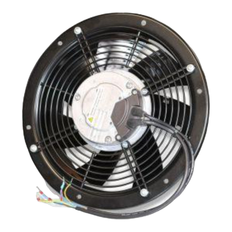 Ebmpapst W3G250-CL53-33 User manual