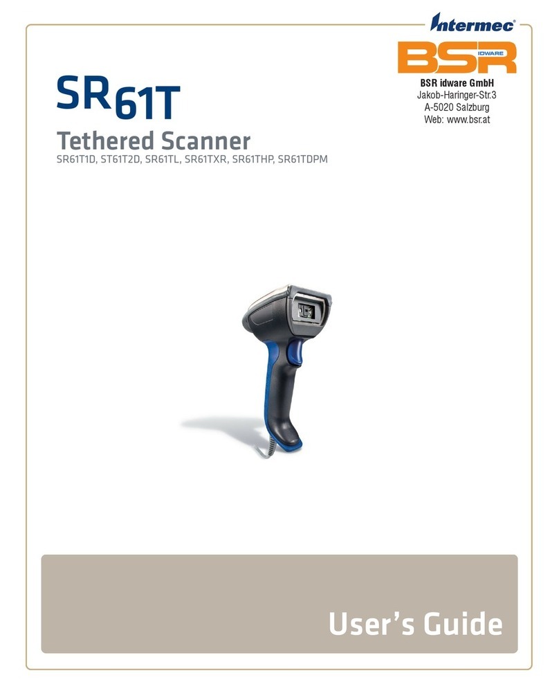 Intermec SR61XR User manual Intermec SR61XR User manual