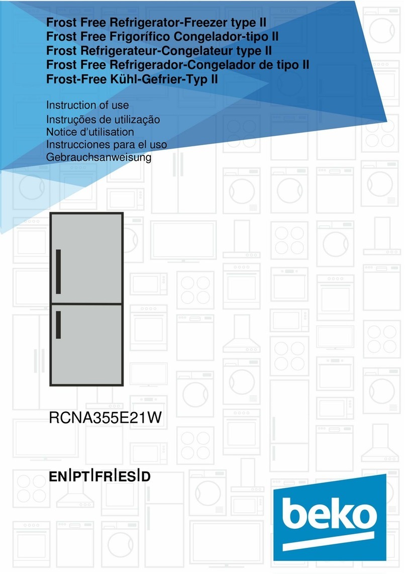 Beko RCNA355E21W Instruction Manual