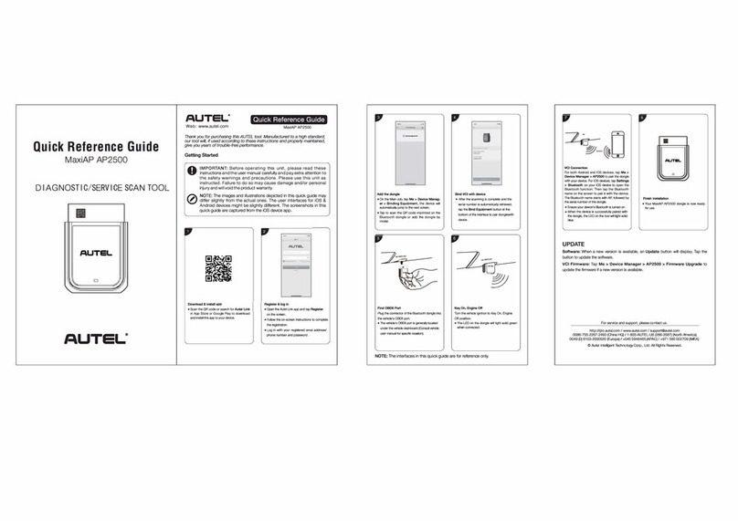 Autel MaxiAP AP2500 User manual