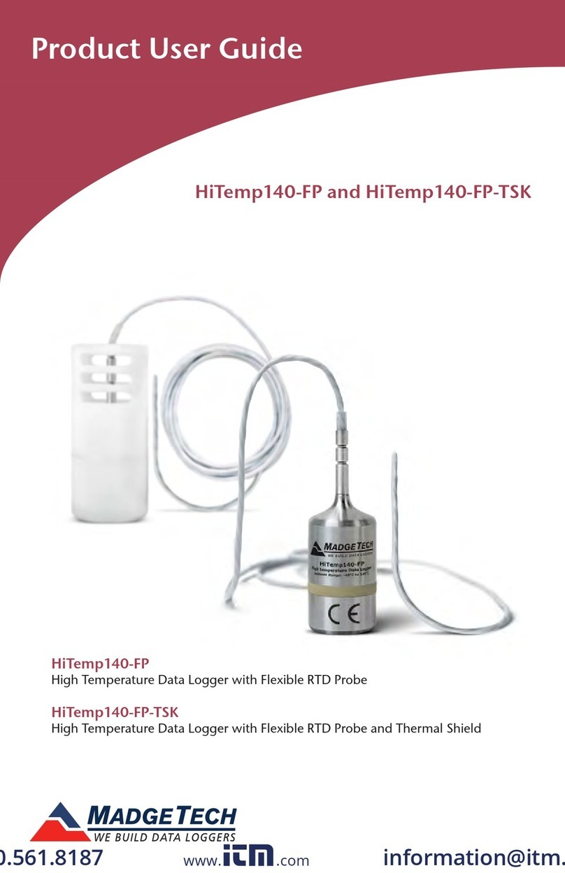 MadgeTech HiTemp140-FP-TSK Product user guide