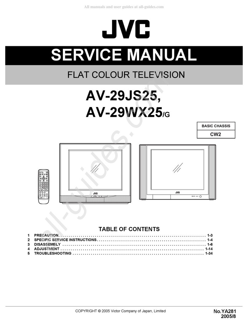 JVC AV-29MX7 User manual JVC AV-29MX7 User manual