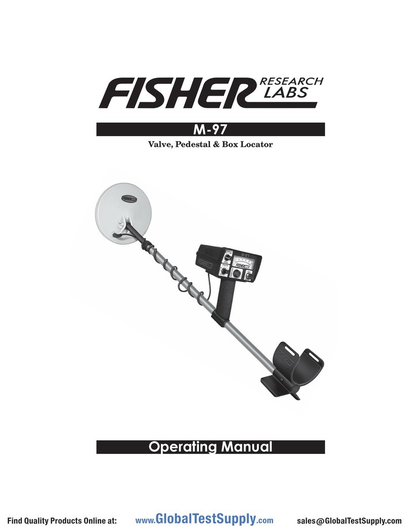 Fisher Research Labs M-97 operating manual