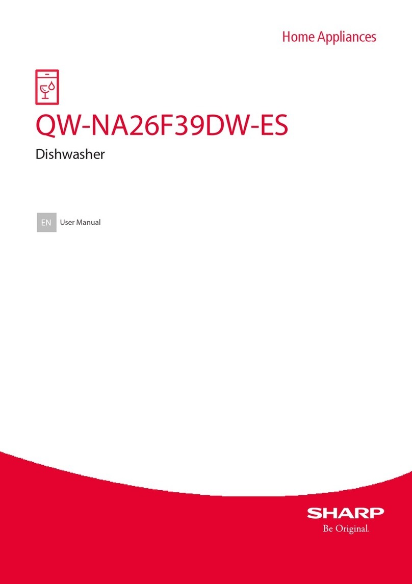 Sharp QW-NA26F39DW-ES User manual