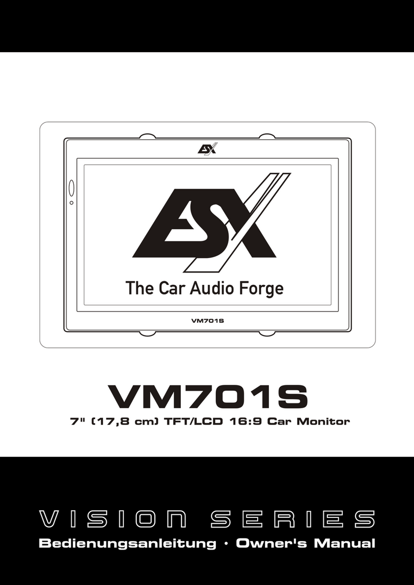 ESX Vision Series User manual
