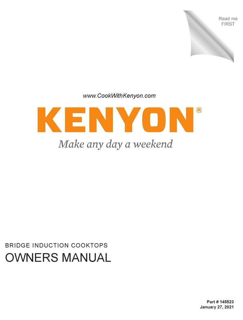 Kenyon C80301 User manual