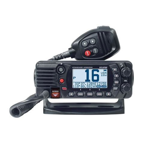Standard Horizon Eclipse GX1400GPS/E owner's manual