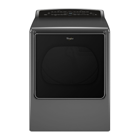 Whirlpool WGD8700EC Use & care guide