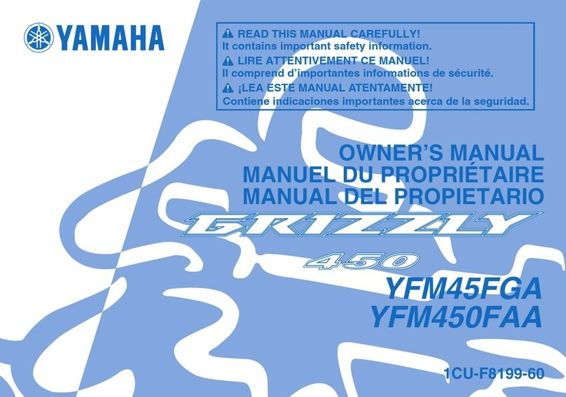 Yamaha YFM450FGA owner's manual