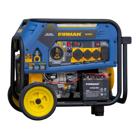 Firman T07571F User manual