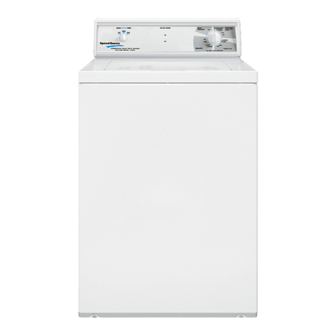 Alliance Laundry Systems Speed Queen LWN311SP101NW22 User manual