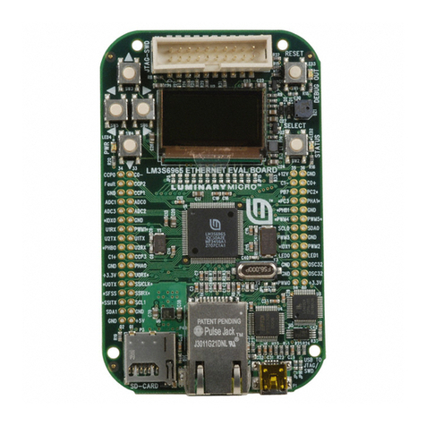 Texas Instruments Stellaris LM3S6965 User manual