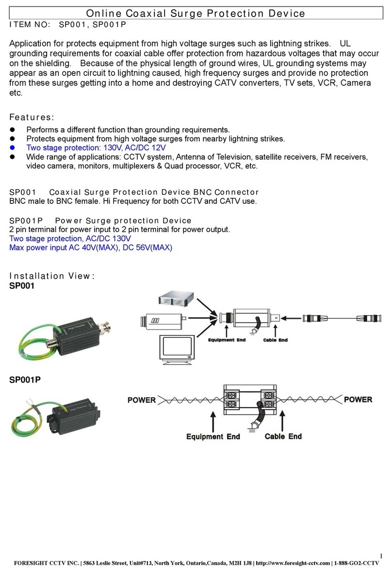 FORESIGHT SP001 quick start guide