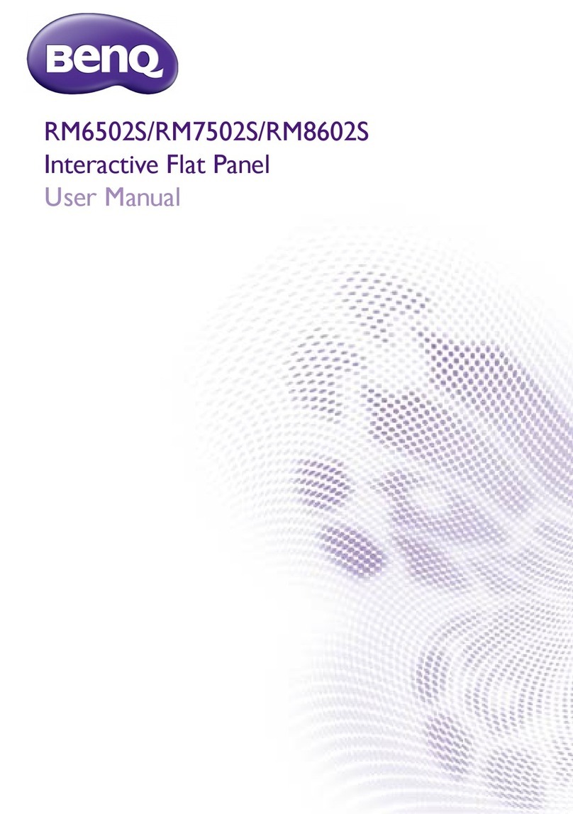 BenQ RM6502S User manual