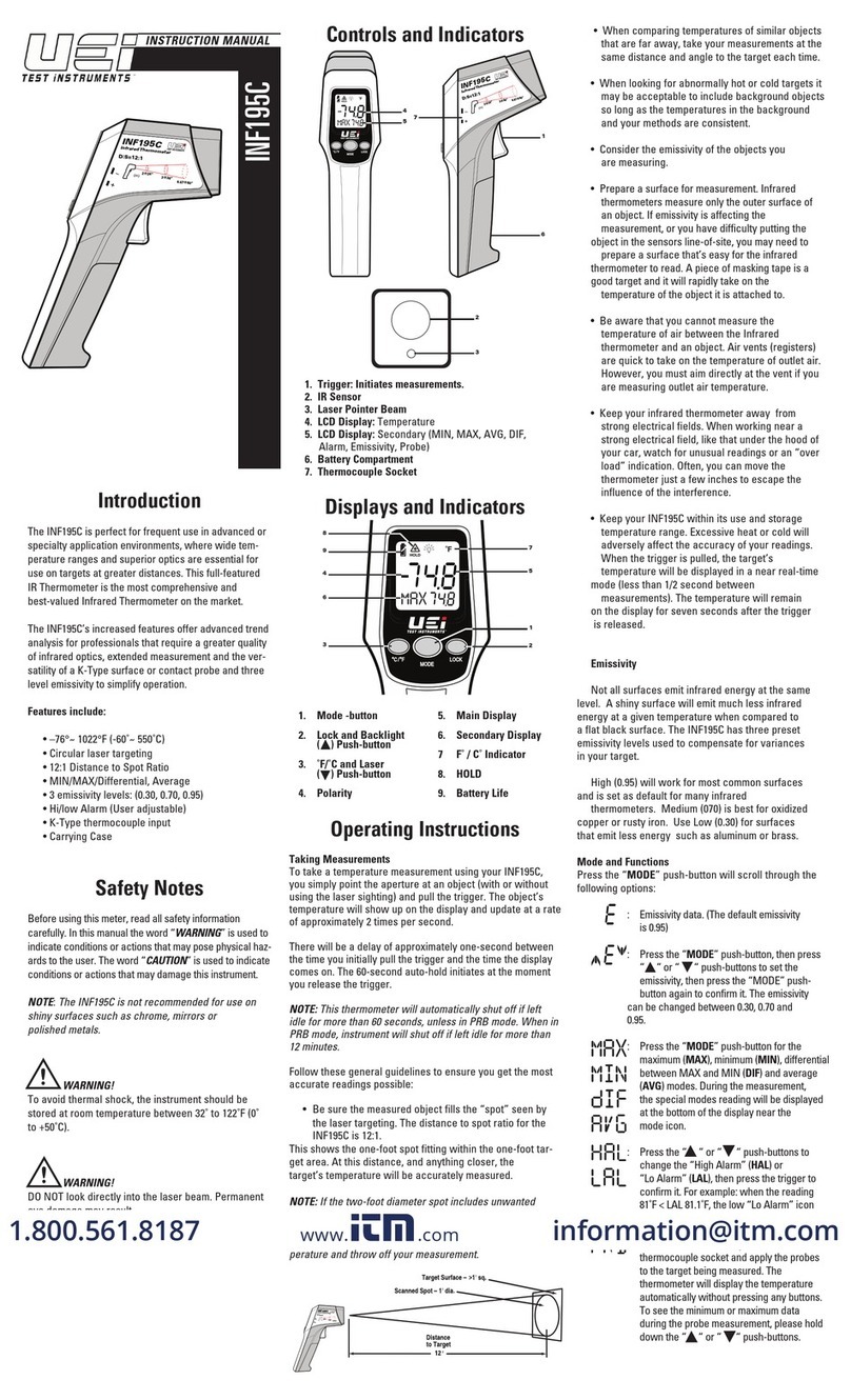 UEi INF195C User manual