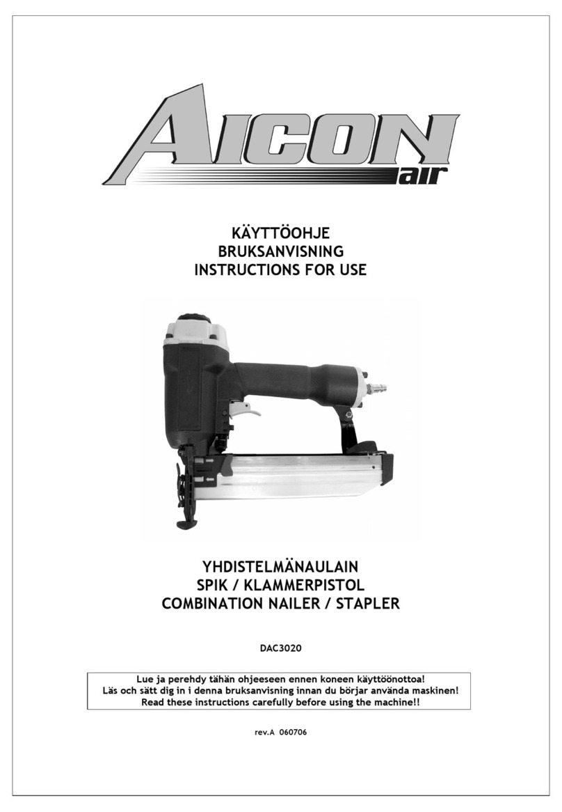 Aicon Air DAC3020 Instructions for use