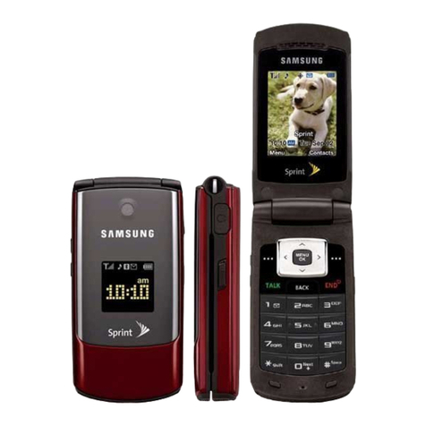 Samsung SPH-M320 User manual