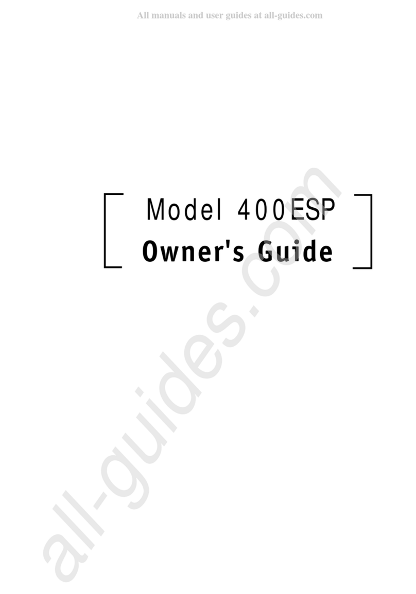 Directed Electronics 400ESP owner's guide