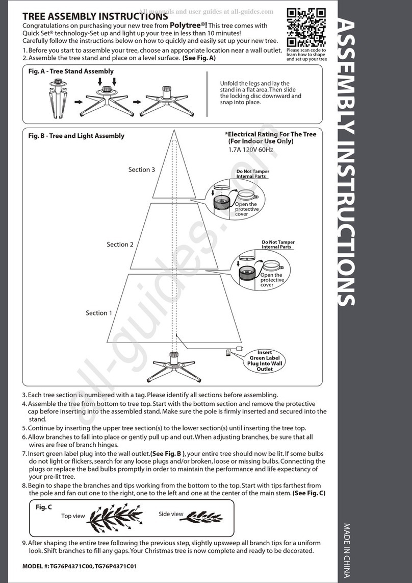 Polytree TG76P4371C01 User manual